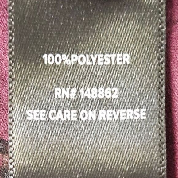 TORRID SKULLS Blue Rose Georgette Purple Wrap Tunic Tie Front Blouse. - Picture 13 of 16